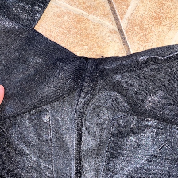 Hudson wax coated jeans denim pants bottoms - Picture 8 of 8